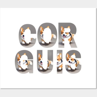 Cute Corgis Posters and Art